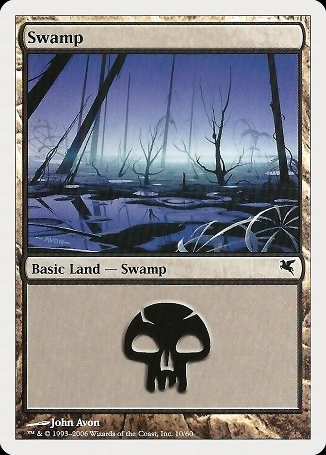 Swamp (10) [Hachette UK] MTG Single Magic: The Gathering    | Red Claw Gaming