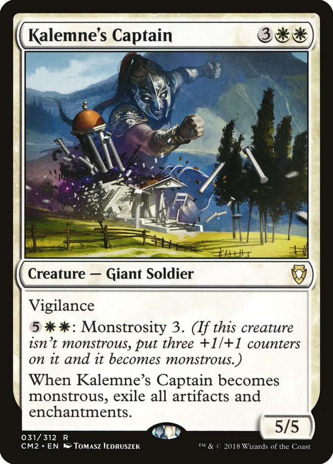 Kalemne's Captain [Commander Anthology Volume II] MTG Single Magic: The Gathering    | Red Claw Gaming