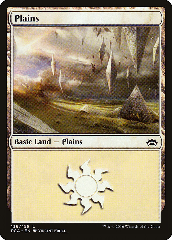 Plains (136) [Planechase Anthology] MTG Single Magic: The Gathering    | Red Claw Gaming