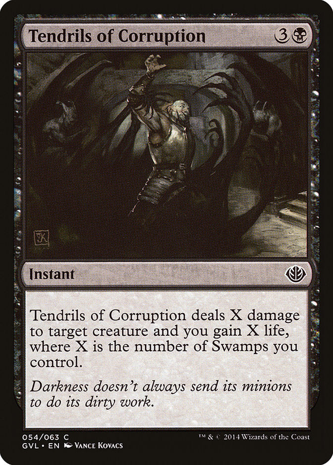 Tendrils of Corruption (Garruk vs. Liliana) [Duel Decks Anthology] MTG Single Magic: The Gathering    | Red Claw Gaming
