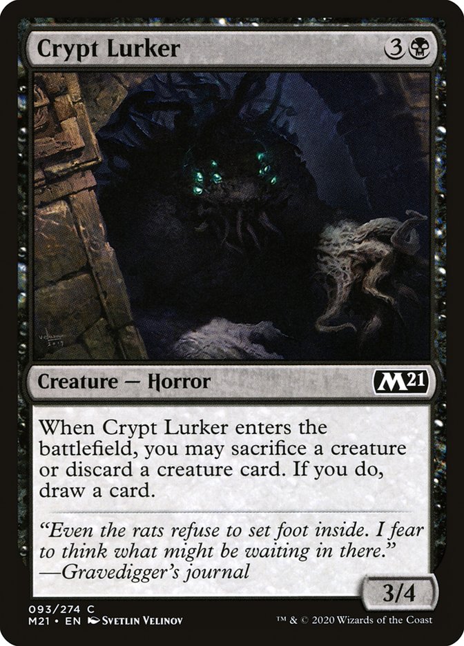 Crypt Lurker [Core Set 2021] MTG Single Magic: The Gathering    | Red Claw Gaming