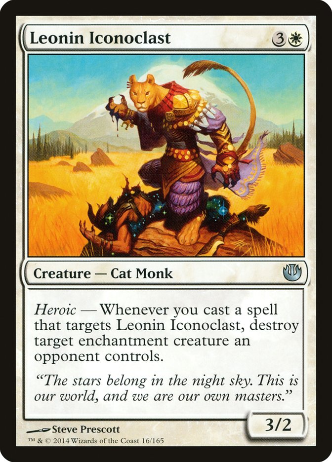Leonin Iconoclast [Journey into Nyx] MTG Single Magic: The Gathering    | Red Claw Gaming