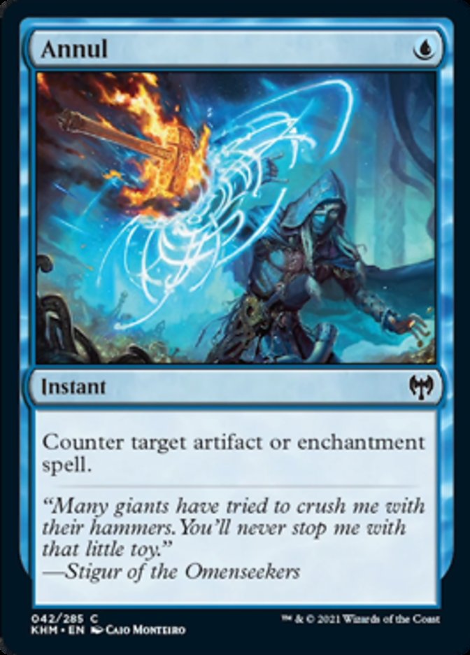 Annul [Kaldheim] MTG Single Magic: The Gathering    | Red Claw Gaming