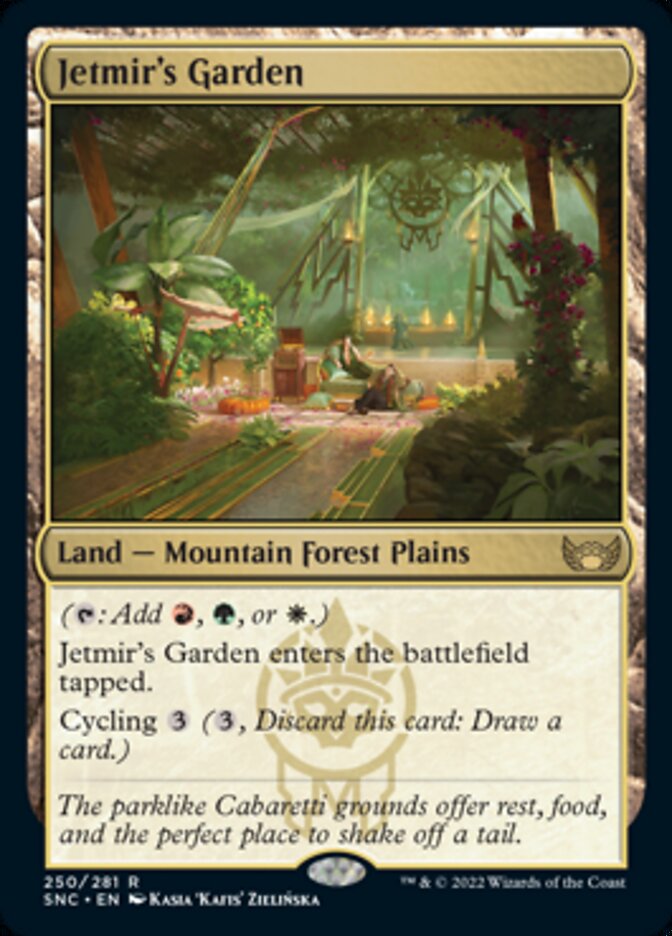 Jetmir's Garden [Streets of New Capenna] MTG Single Magic: The Gathering    | Red Claw Gaming