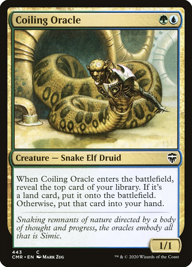Coiling Oracle [Commander Legends] MTG Single Magic: The Gathering    | Red Claw Gaming