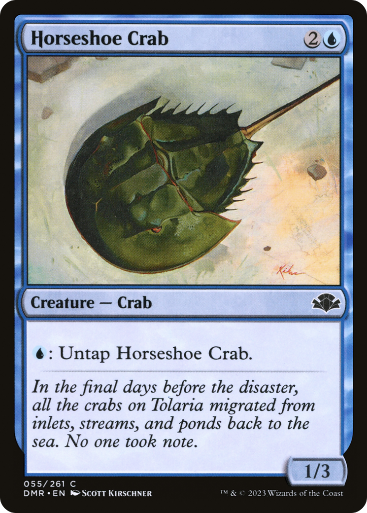 Horseshoe Crab [Dominaria Remastered] MTG Single Magic: The Gathering    | Red Claw Gaming