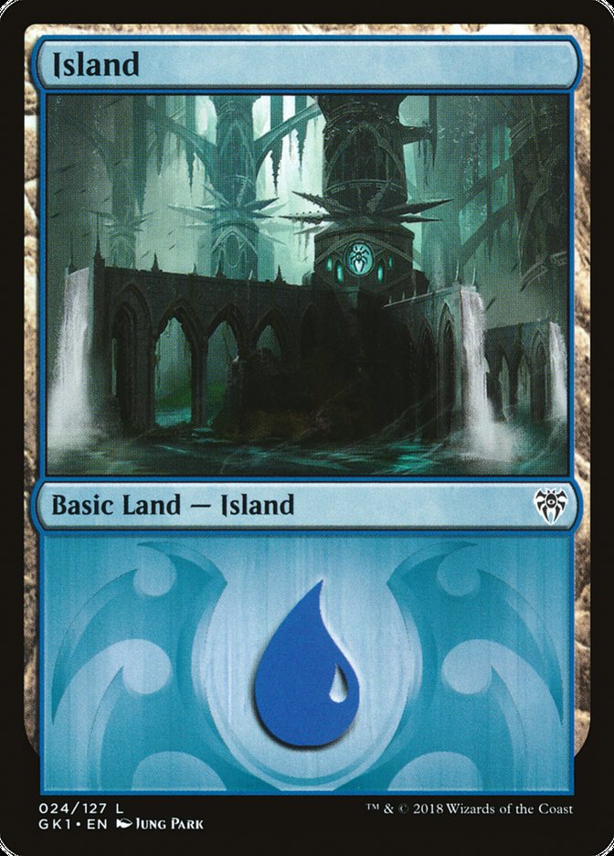 Island (24) [Guilds of Ravnica Guild Kit] MTG Single Magic: The Gathering    | Red Claw Gaming