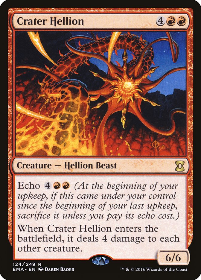 Crater Hellion [Eternal Masters] MTG Single Magic: The Gathering    | Red Claw Gaming