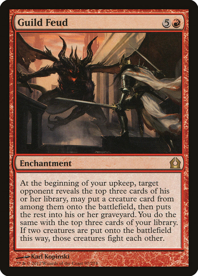 Guild Feud [Return to Ravnica] MTG Single Magic: The Gathering    | Red Claw Gaming