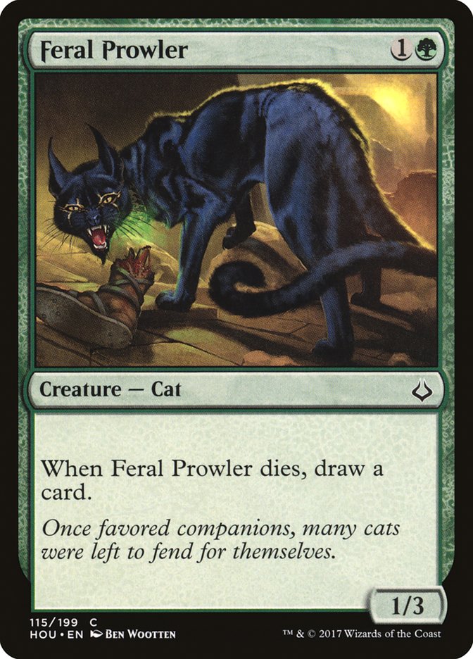 Feral Prowler [Hour of Devastation] MTG Single Magic: The Gathering    | Red Claw Gaming