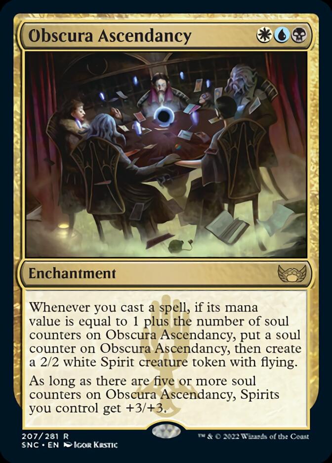 Obscura Ascendancy [Streets of New Capenna] MTG Single Magic: The Gathering    | Red Claw Gaming