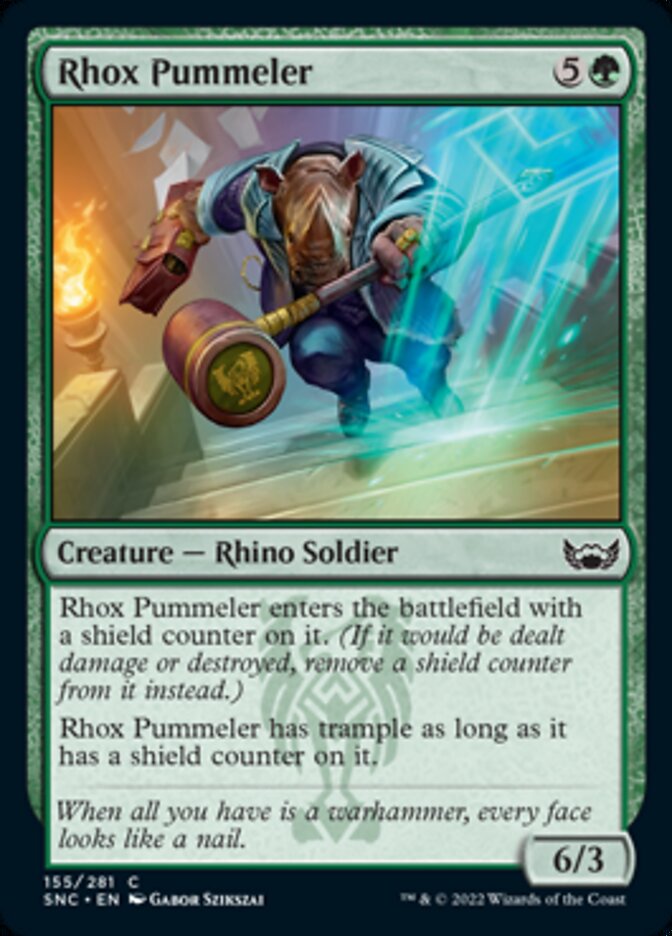 Rhox Pummeler [Streets of New Capenna] MTG Single Magic: The Gathering    | Red Claw Gaming