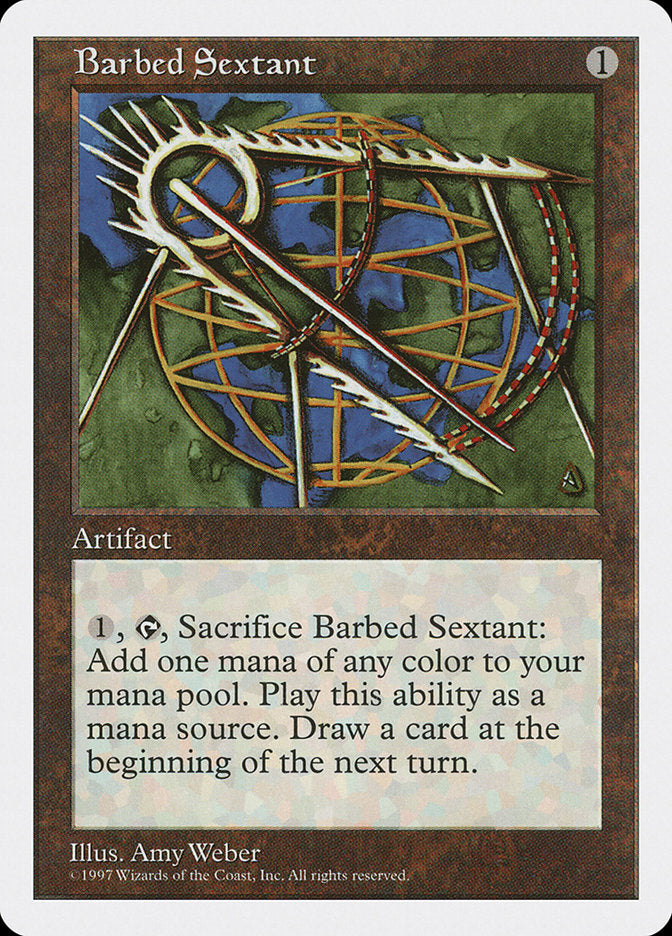 Barbed Sextant [Fifth Edition] MTG Single Magic: The Gathering    | Red Claw Gaming
