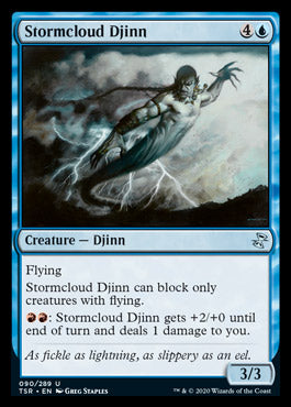 Stormcloud Djinn [Time Spiral Remastered] MTG Single Magic: The Gathering    | Red Claw Gaming