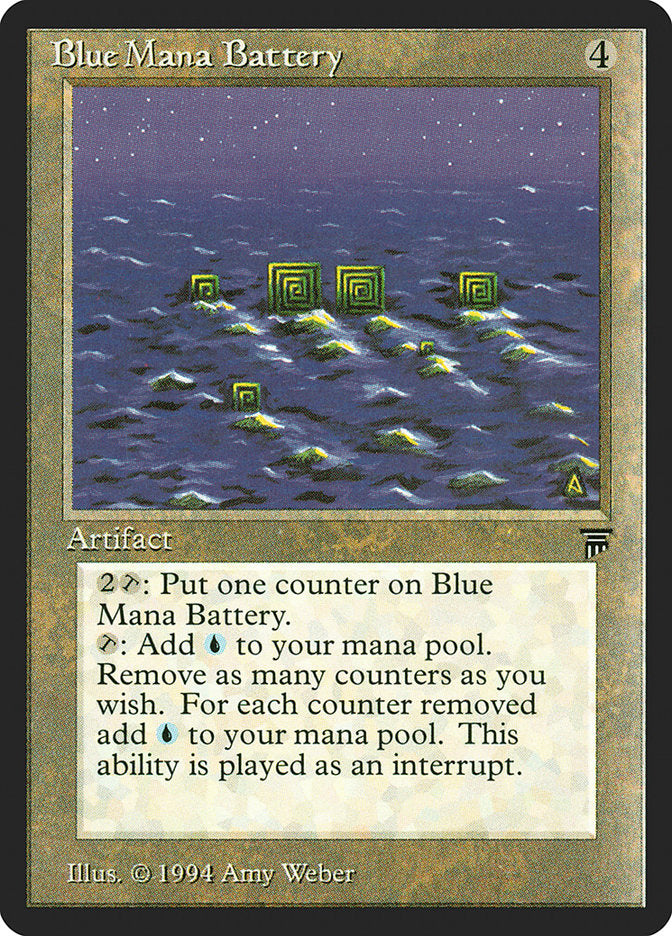 Blue Mana Battery [Legends] MTG Single Magic: The Gathering    | Red Claw Gaming