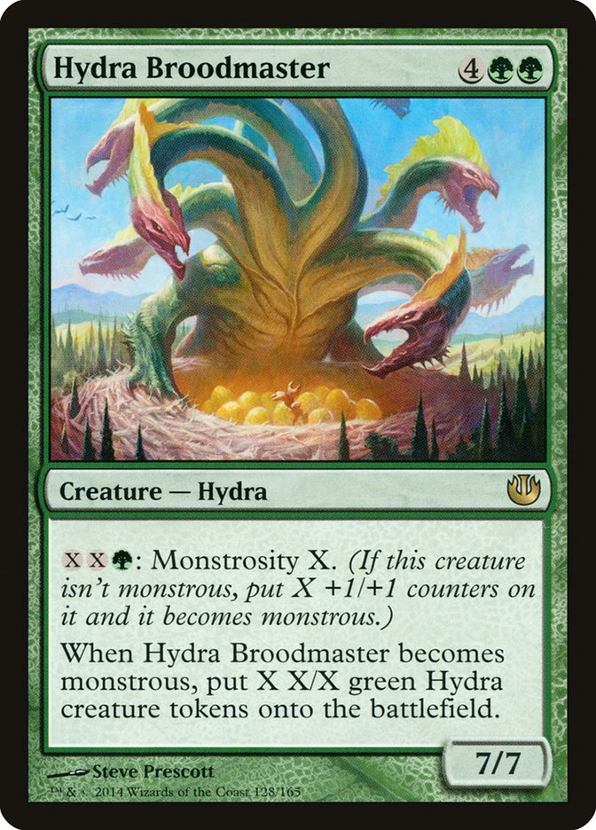Hydra Broodmaster [Journey into Nyx] MTG Single Magic: The Gathering    | Red Claw Gaming