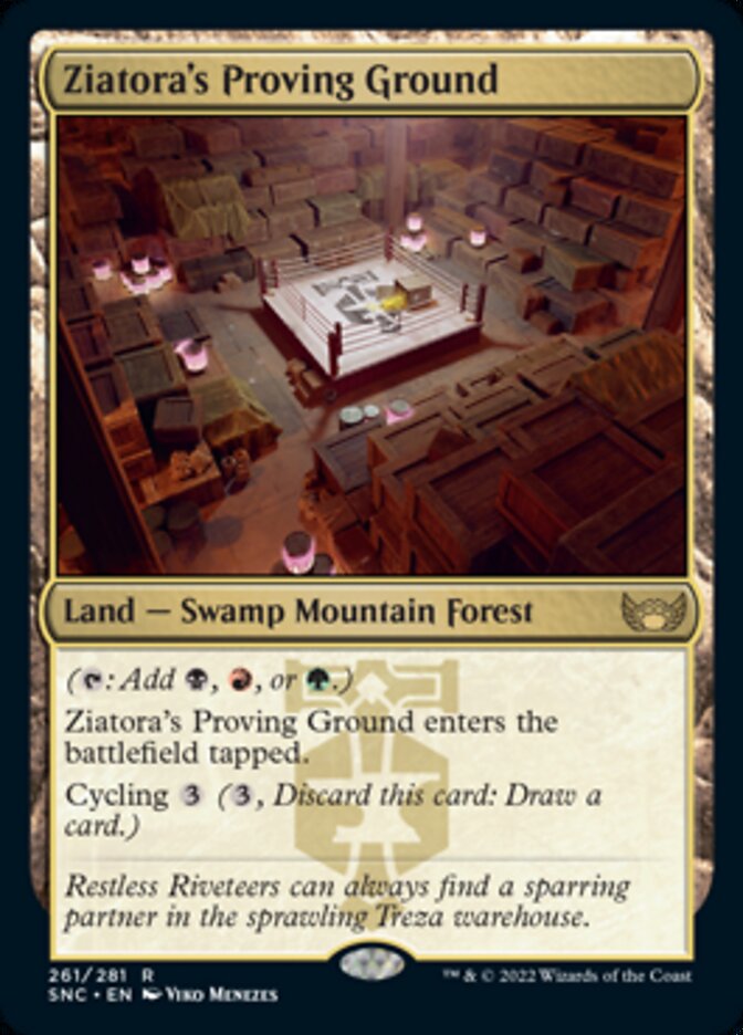 Ziatora's Proving Ground [Streets of New Capenna] MTG Single Magic: The Gathering    | Red Claw Gaming