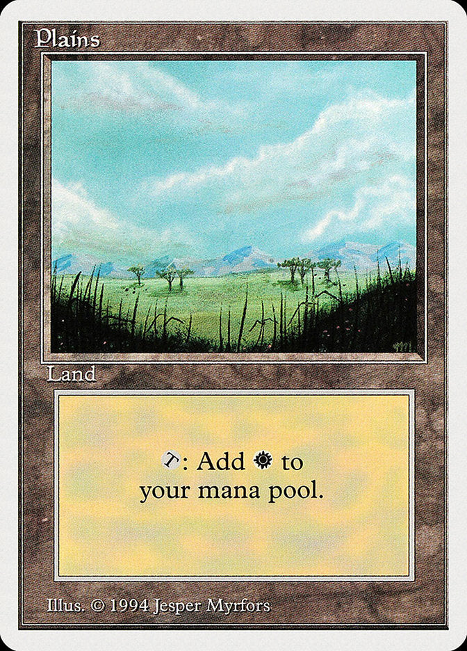 Plains (293) [Summer Magic / Edgar] MTG Single Magic: The Gathering    | Red Claw Gaming