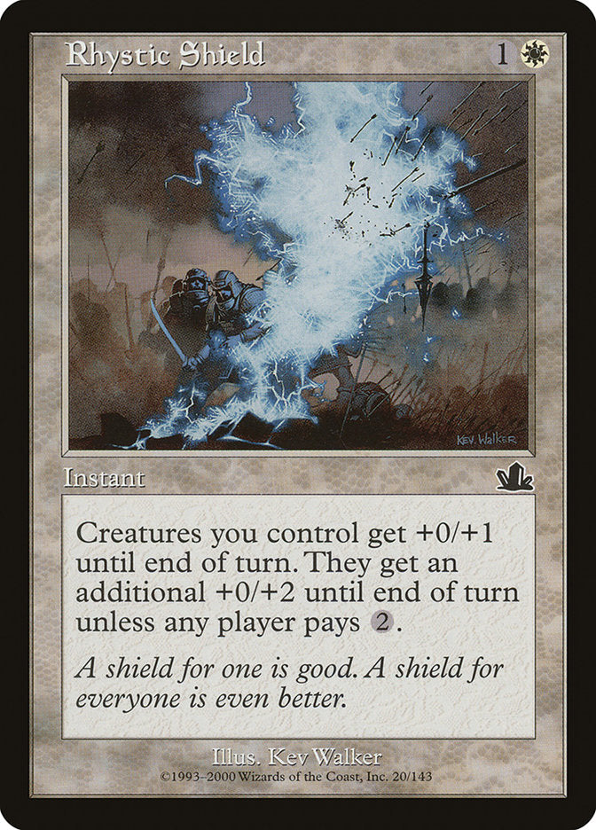 Rhystic Shield [Prophecy] MTG Single Magic: The Gathering    | Red Claw Gaming