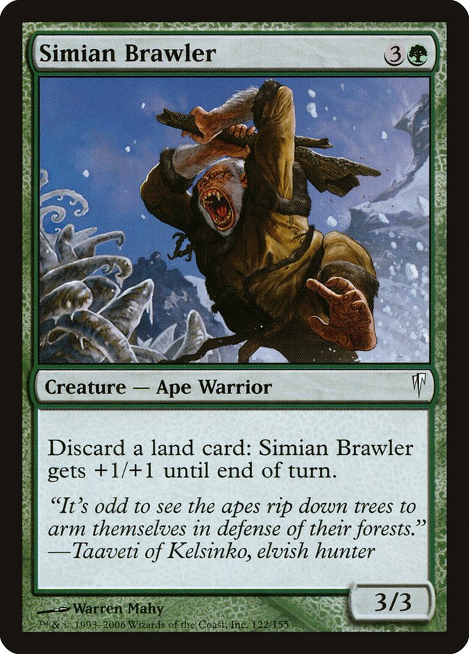 Simian Brawler [Coldsnap] MTG Single Magic: The Gathering    | Red Claw Gaming