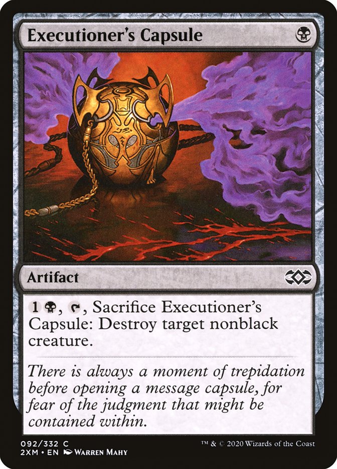 Executioner's Capsule [Double Masters] MTG Single Magic: The Gathering    | Red Claw Gaming