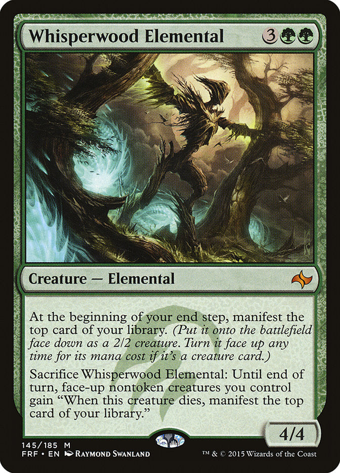 Whisperwood Elemental [Fate Reforged] MTG Single Magic: The Gathering    | Red Claw Gaming