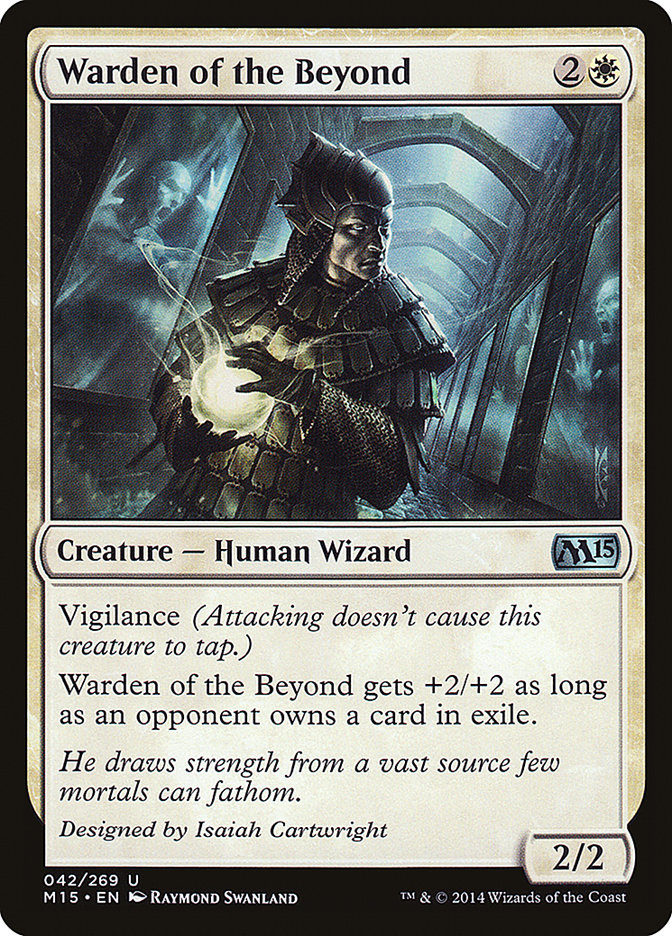 Warden of the Beyond [Magic 2015] MTG Single Magic: The Gathering    | Red Claw Gaming