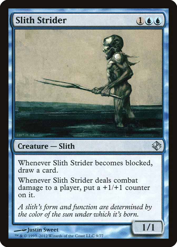 Slith Strider [Duel Decks: Venser vs. Koth] MTG Single Magic: The Gathering    | Red Claw Gaming
