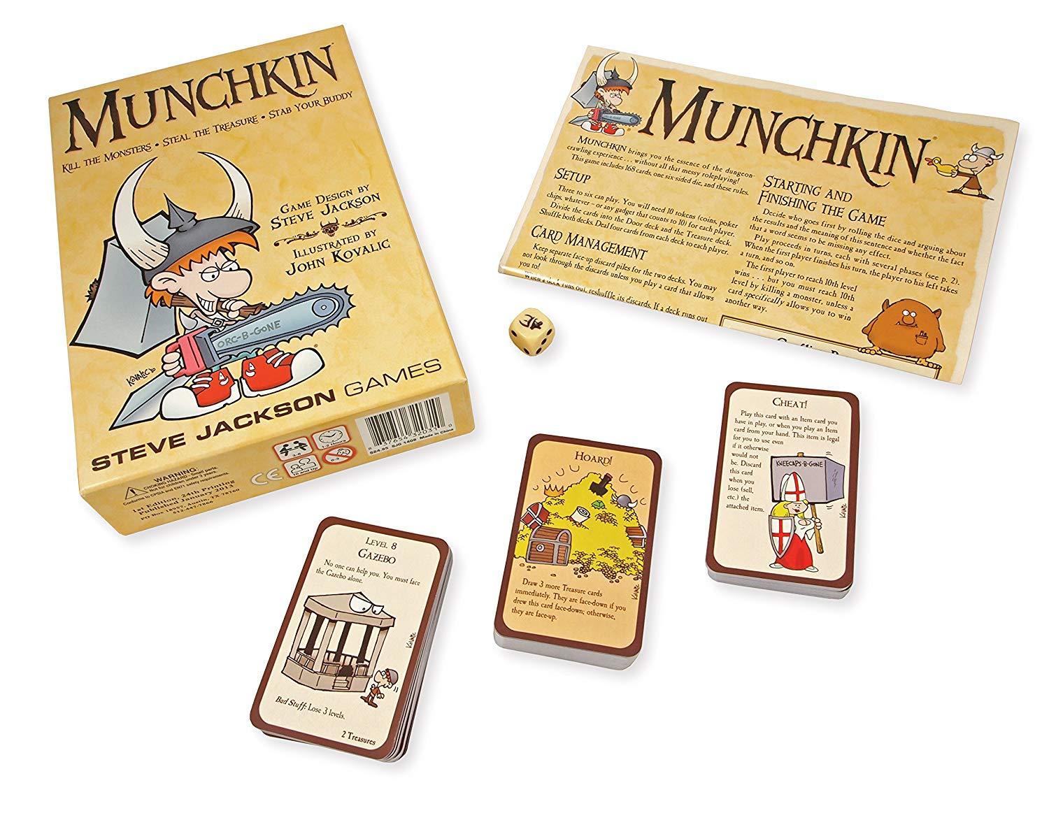 Munchkin Board Games Steve Jackson    | Red Claw Gaming