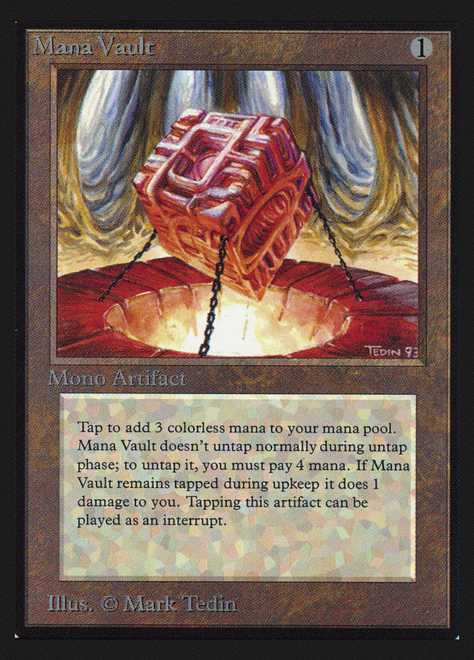 Mana Vault [Collectors' Edition] MTG Single Magic: The Gathering    | Red Claw Gaming