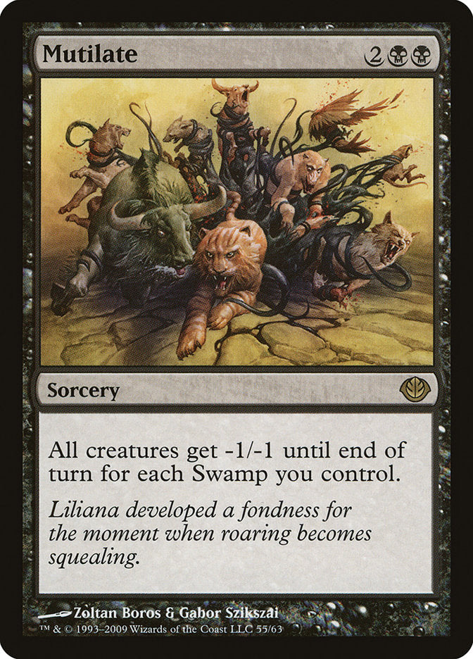 Mutilate [Duel Decks: Garruk vs. Liliana] MTG Single Magic: The Gathering    | Red Claw Gaming