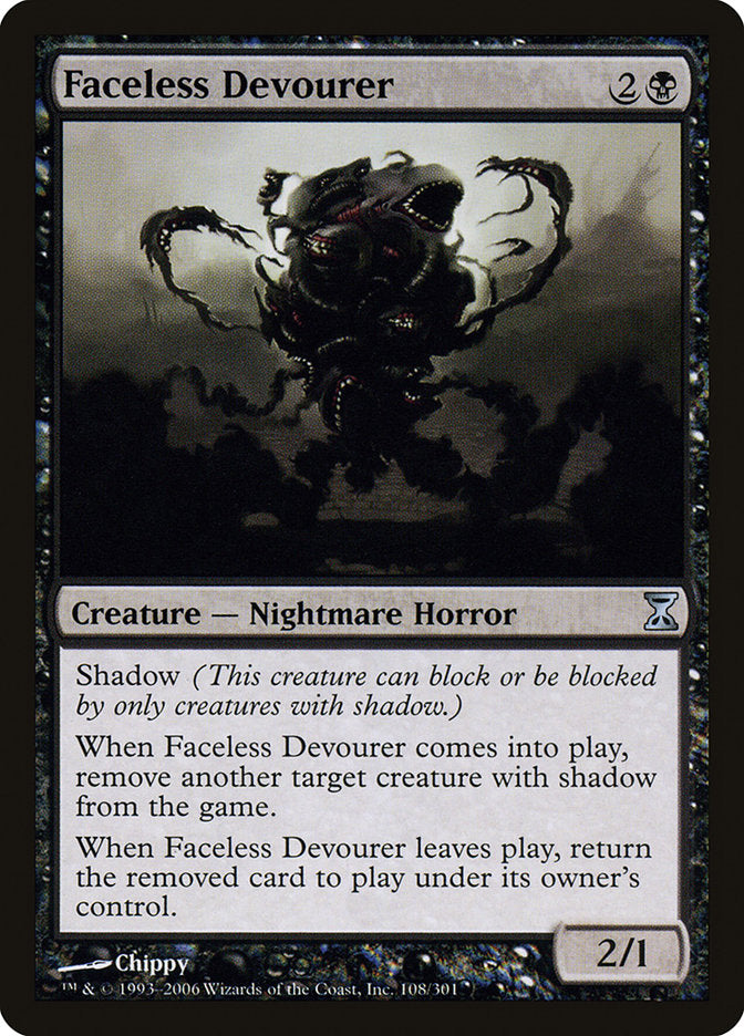 Faceless Devourer [Time Spiral] MTG Single Magic: The Gathering    | Red Claw Gaming