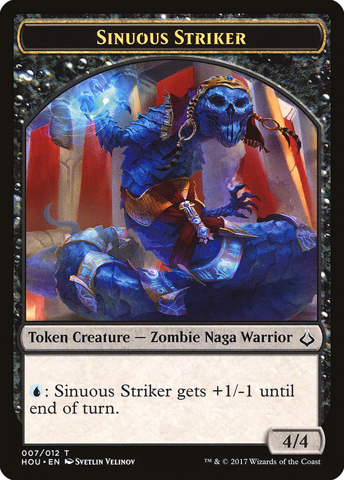 Sinuous Striker Token [Hour of Devastation Tokens] MTG Single Magic: The Gathering    | Red Claw Gaming