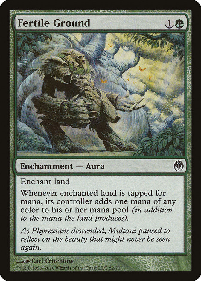 Fertile Ground [Duel Decks: Phyrexia vs. the Coalition] MTG Single Magic: The Gathering    | Red Claw Gaming