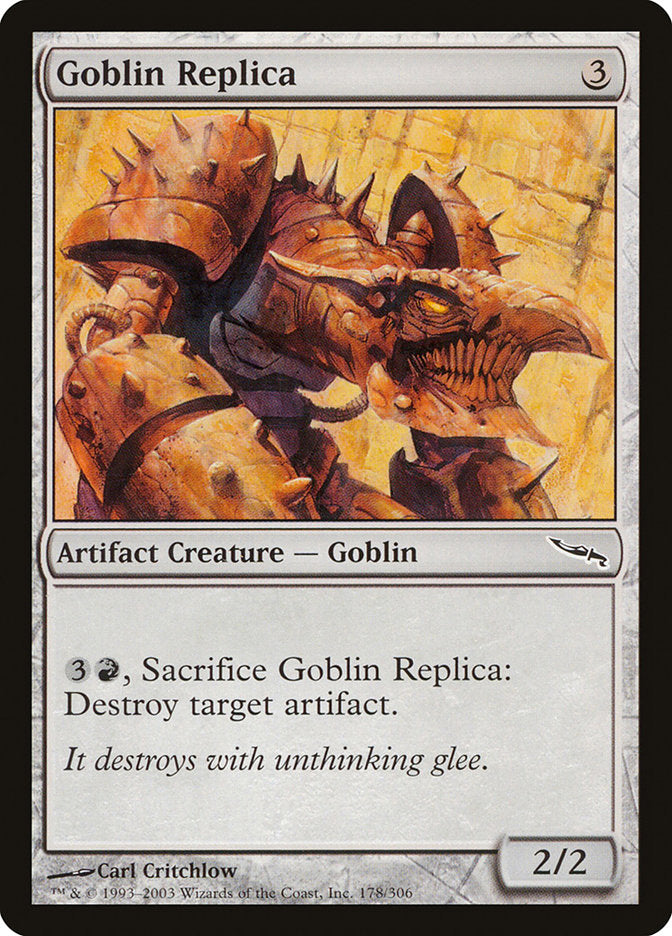 Goblin Replica [Mirrodin] MTG Single Magic: The Gathering    | Red Claw Gaming