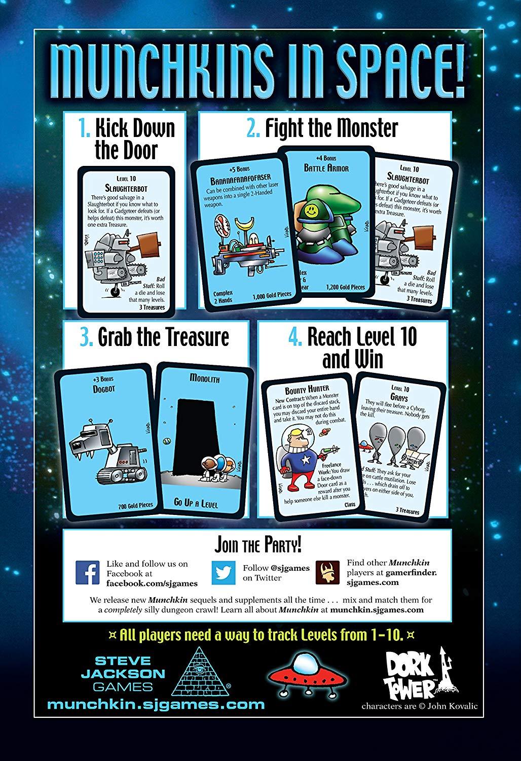 Star Munchkin Board Games Steve Jackson    | Red Claw Gaming