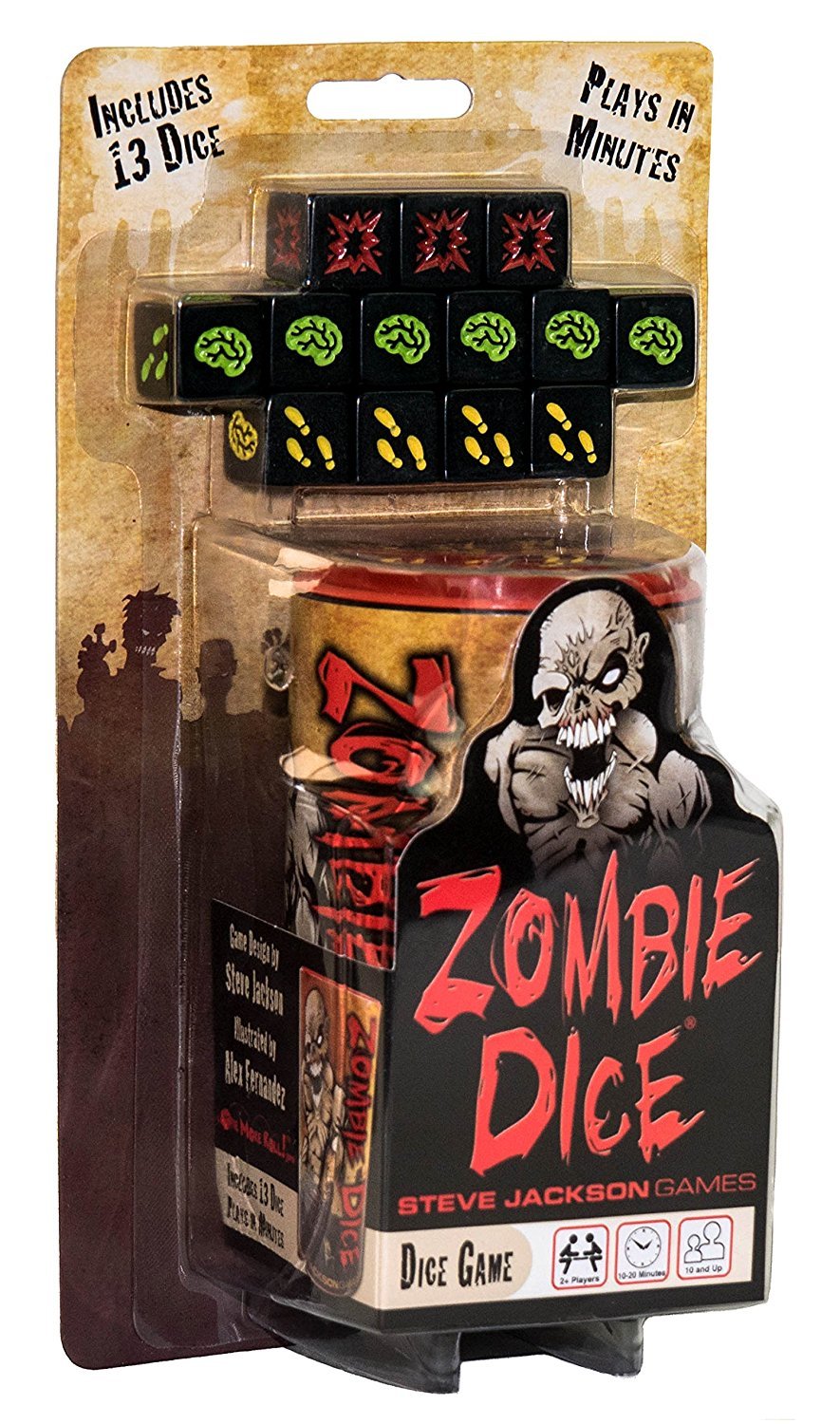 Zombie Dice Board Games Steve Jackson    | Red Claw Gaming