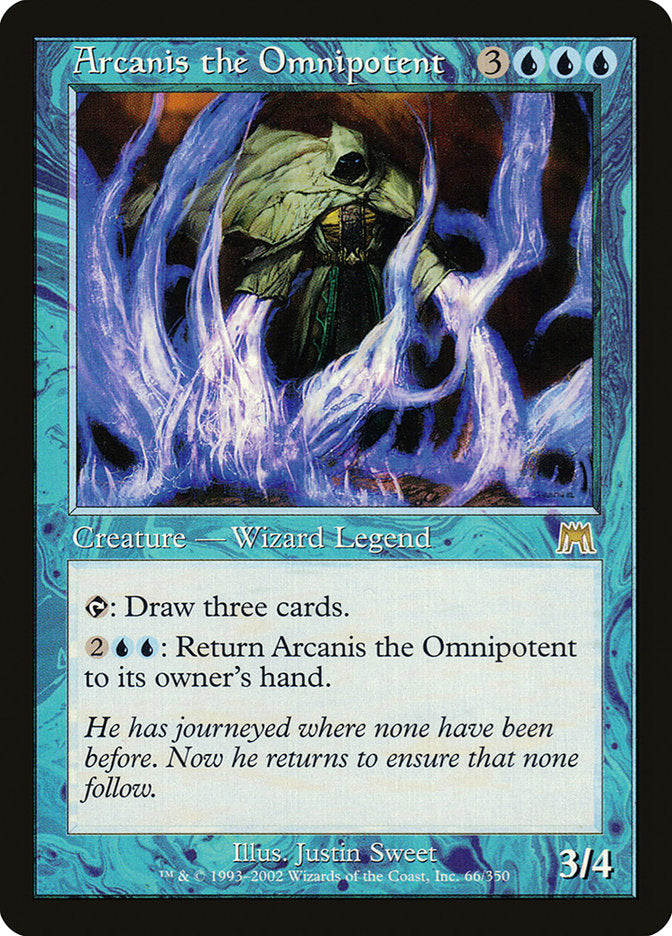 Arcanis the Omnipotent [Onslaught] MTG Single Magic: The Gathering    | Red Claw Gaming