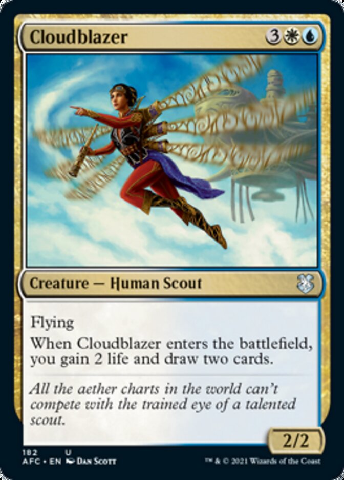 Cloudblazer [Dungeons & Dragons: Adventures in the Forgotten Realms Commander] MTG Single Magic: The Gathering    | Red Claw Gaming