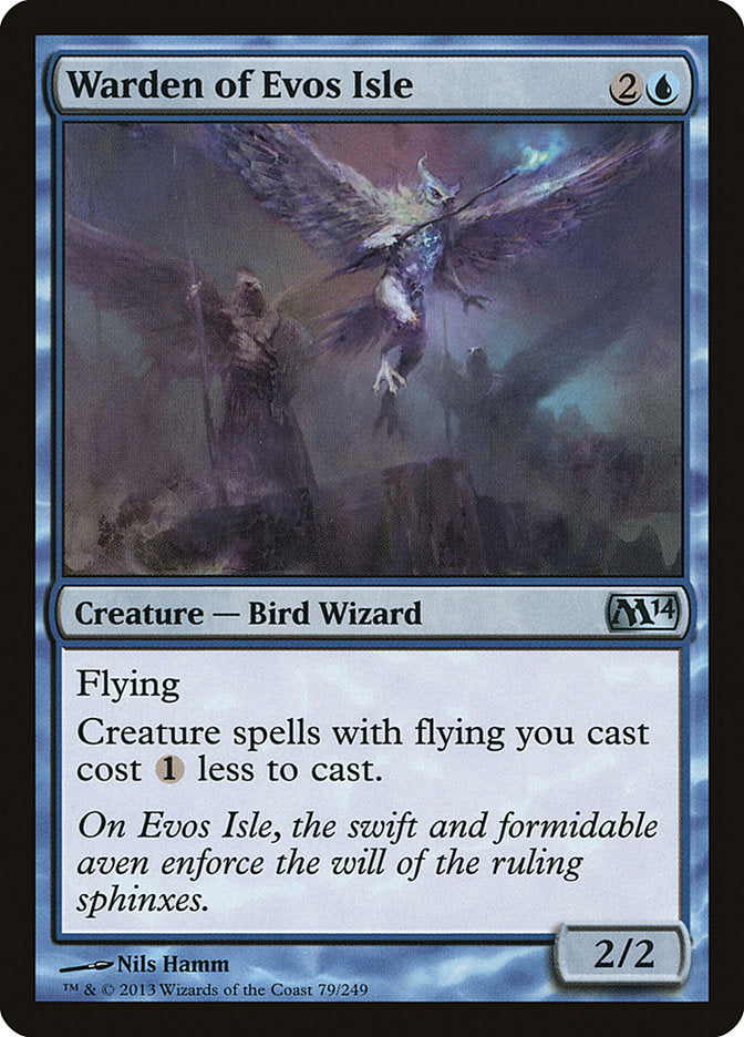 Warden of Evos Isle [Magic 2014] MTG Single Magic: The Gathering    | Red Claw Gaming