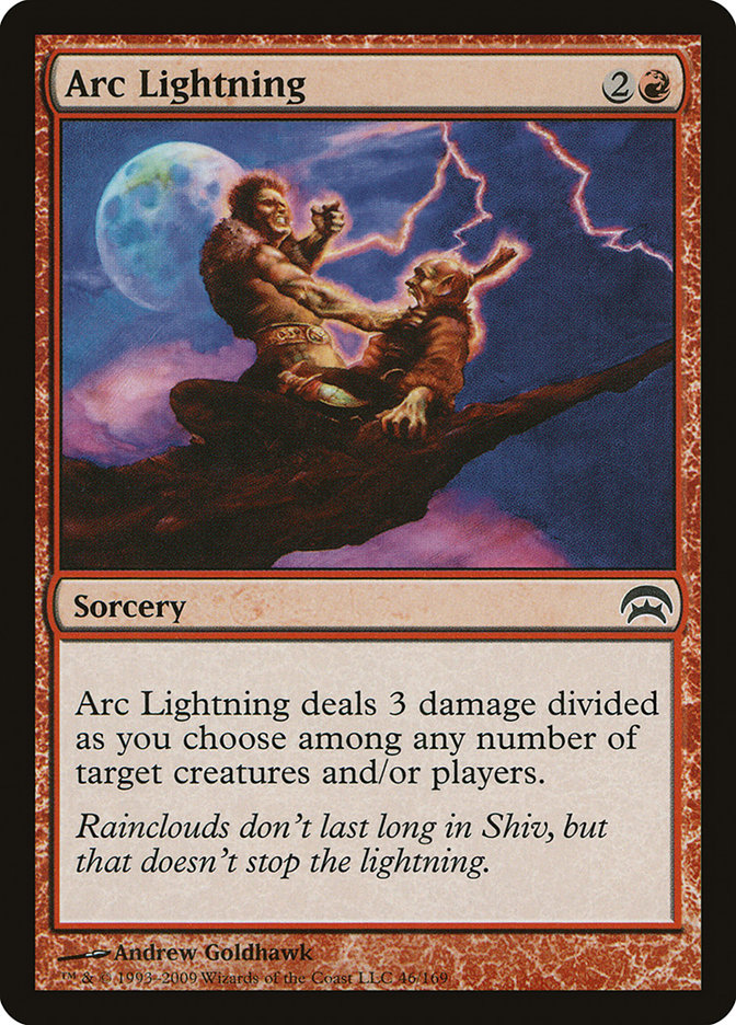 Arc Lightning [Planechase] MTG Single Magic: The Gathering    | Red Claw Gaming
