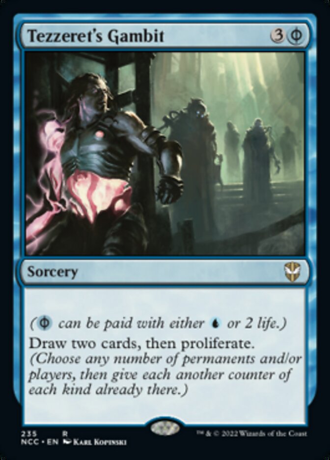 Tezzeret's Gambit [Streets of New Capenna Commander] MTG Single Magic: The Gathering    | Red Claw Gaming