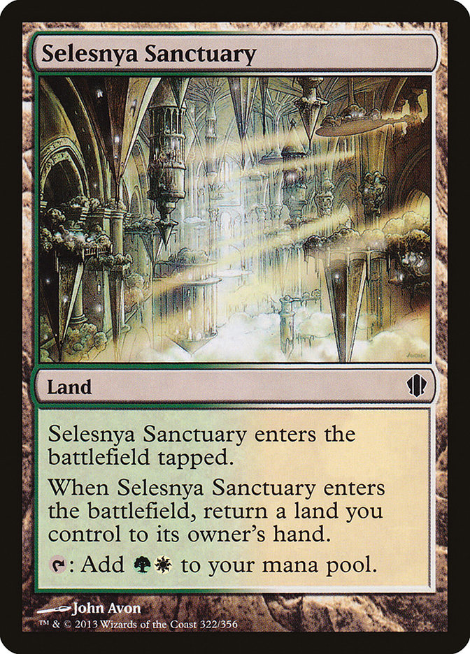 Selesnya Sanctuary [Commander 2013] MTG Single Magic: The Gathering    | Red Claw Gaming