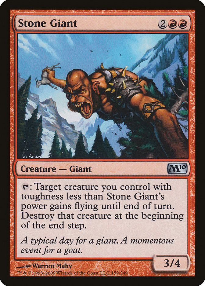 Stone Giant [Magic 2010] MTG Single Magic: The Gathering    | Red Claw Gaming