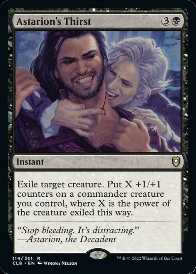 Astarion's Thirst [Commander Legends: Battle for Baldur's Gate] MTG Single Magic: The Gathering    | Red Claw Gaming