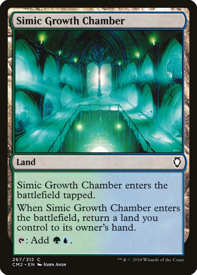 Simic Growth Chamber [Commander Anthology Volume II] MTG Single Magic: The Gathering    | Red Claw Gaming