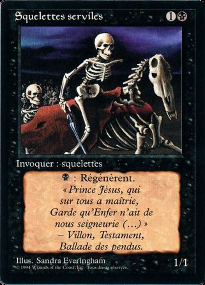 Drudge Skeletons [Foreign Black Border] MTG Single Magic: The Gathering    | Red Claw Gaming