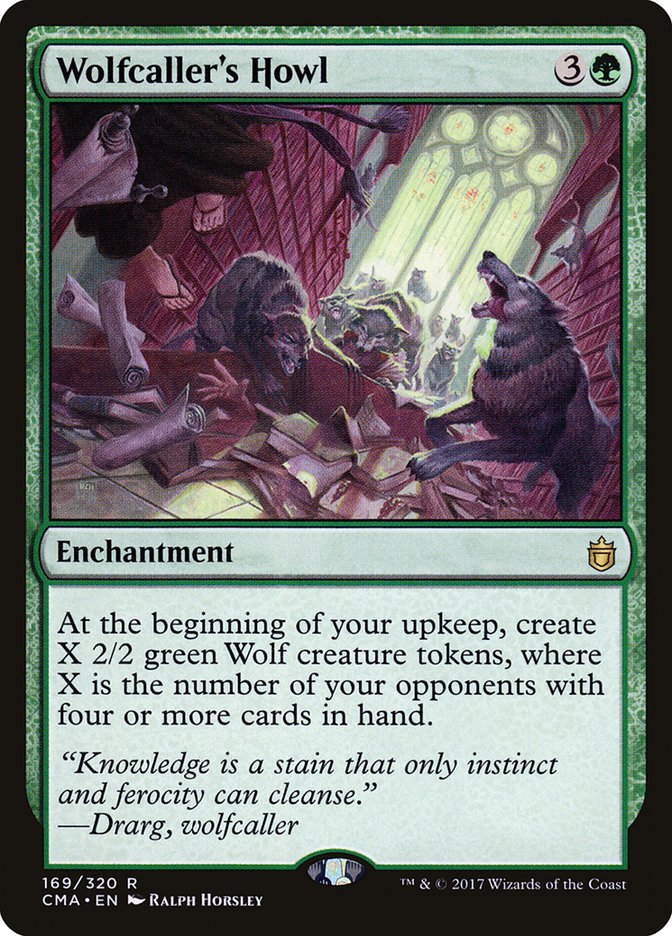 Wolfcaller's Howl [Commander Anthology] MTG Single Magic: The Gathering    | Red Claw Gaming