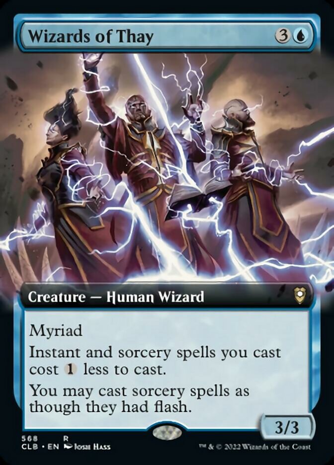 Wizards of Thay (Extended Art) [Commander Legends: Battle for Baldur's Gate] MTG Single Magic: The Gathering    | Red Claw Gaming