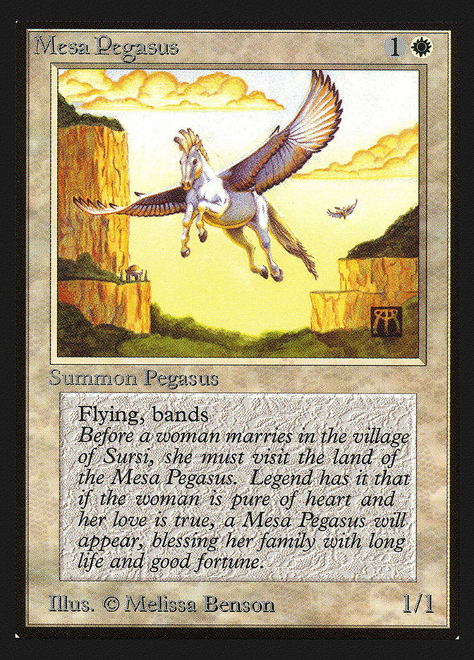 Mesa Pegasus [Collectors' Edition] MTG Single Magic: The Gathering    | Red Claw Gaming
